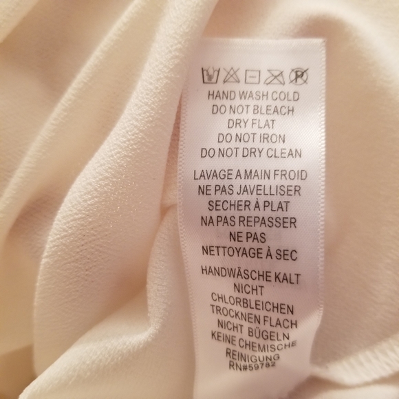 🍂 Adrianna Papell Ivory Bell Sleeve Blouse - Picture 9 of 9